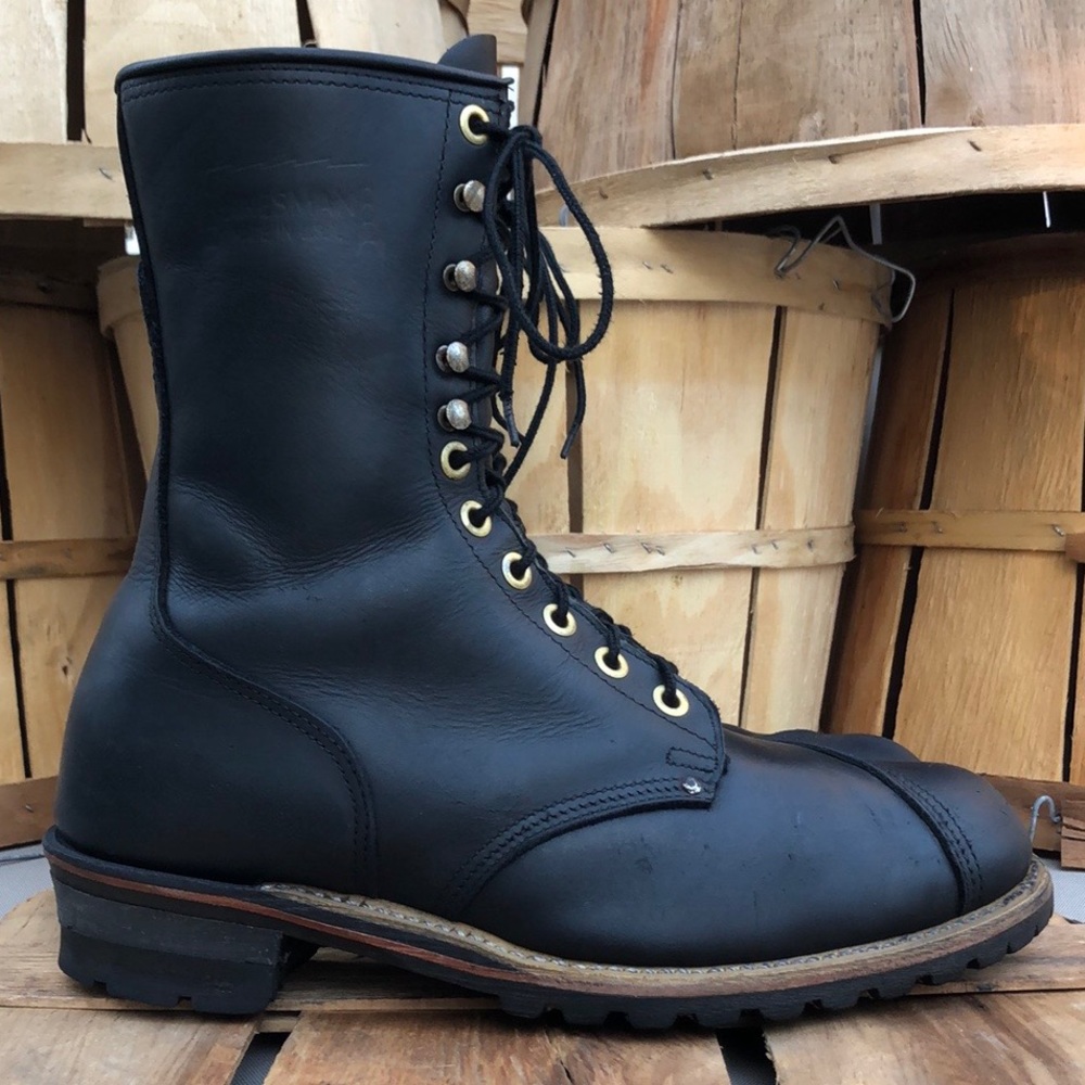 VTG Carolina Linesman Logger Work Boots